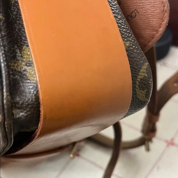 Louis Vuitton crossbody Cartouchière   1989 beautiful condition painted vachetta - Picture 16 of 16